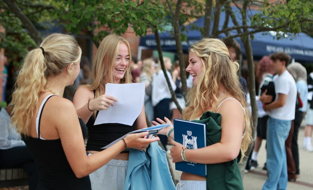 Outstanding Sixth Form Results For Reigate Grammar School Students